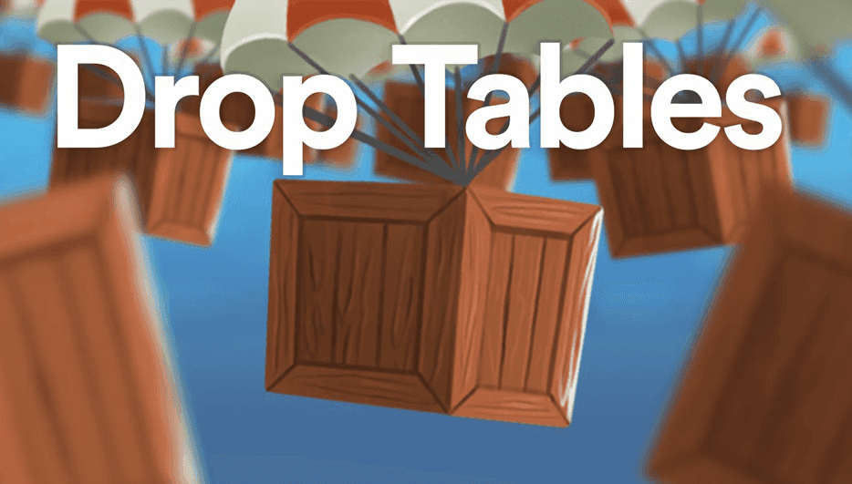 How to add Drop Tables to your Unity game hero image