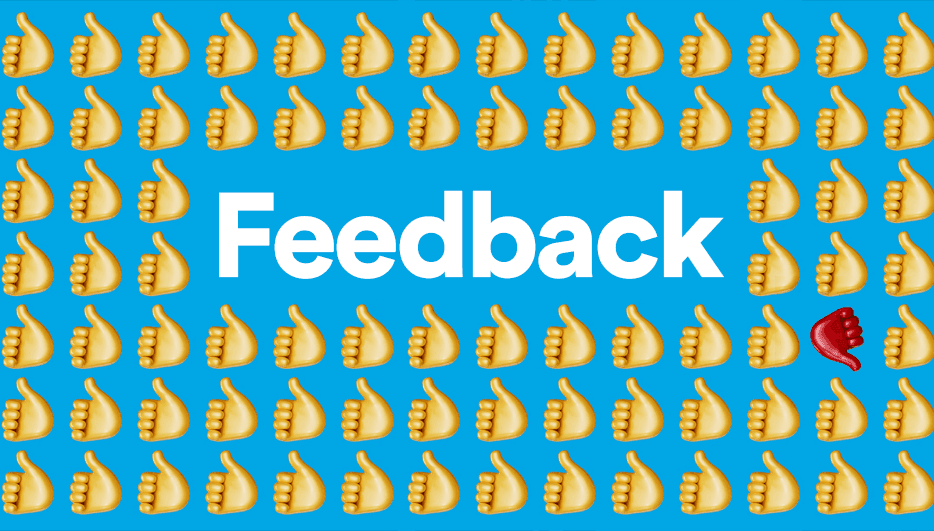 New Feature: Feedback hero image