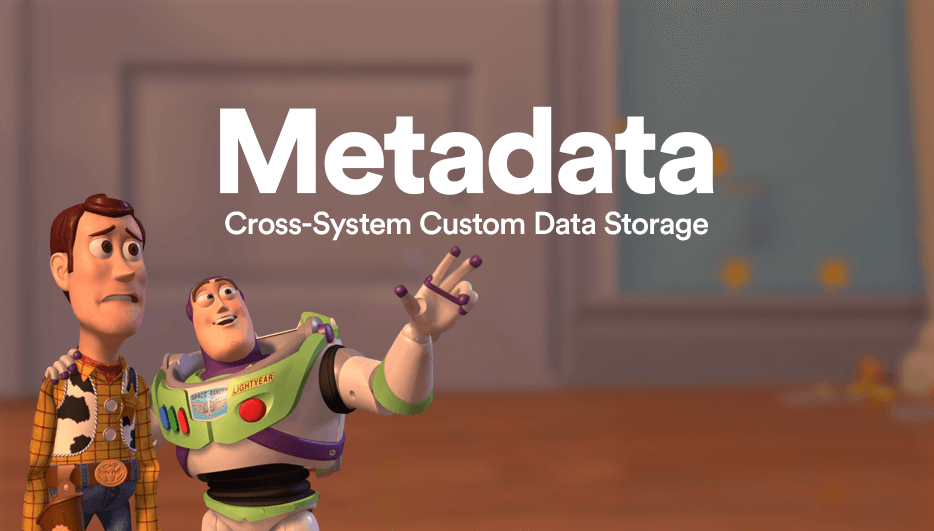 Introducing Metadata: Cross-System Custom Data Storage hero image