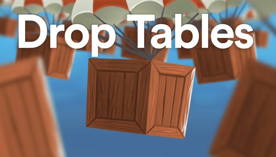 How to add Drop Tables to your Unity game hero image
