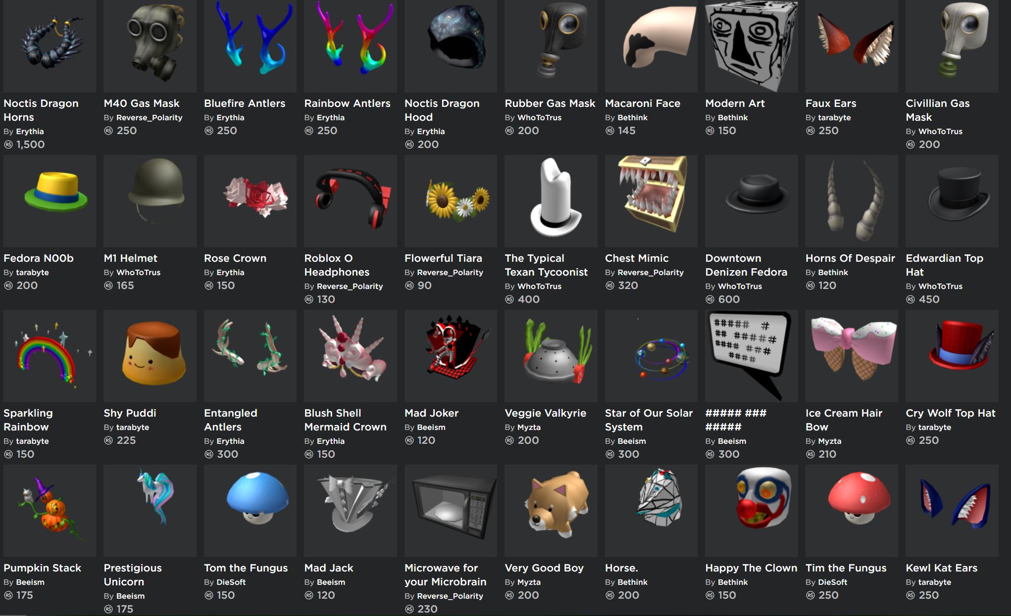 Roblox Creators now have the ability to create UGC items on the