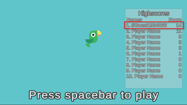 Playable Flappy Bird – With Variables