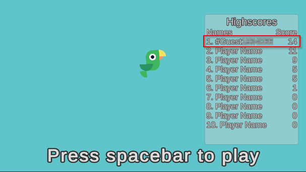 A Flappy Bird style game in Unity (source code included