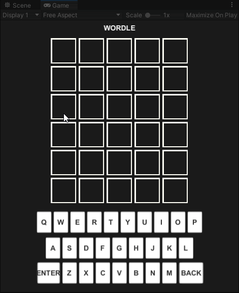 Build Your Own Wordle in Unity (How to Make Wordle Part 1) - LootLocker,  The Game Backend Platform