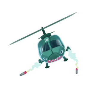 Helicopter Character